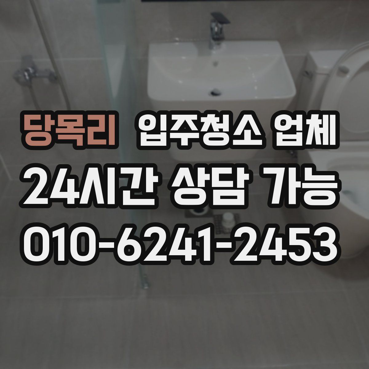 당목리 입주청소 업체