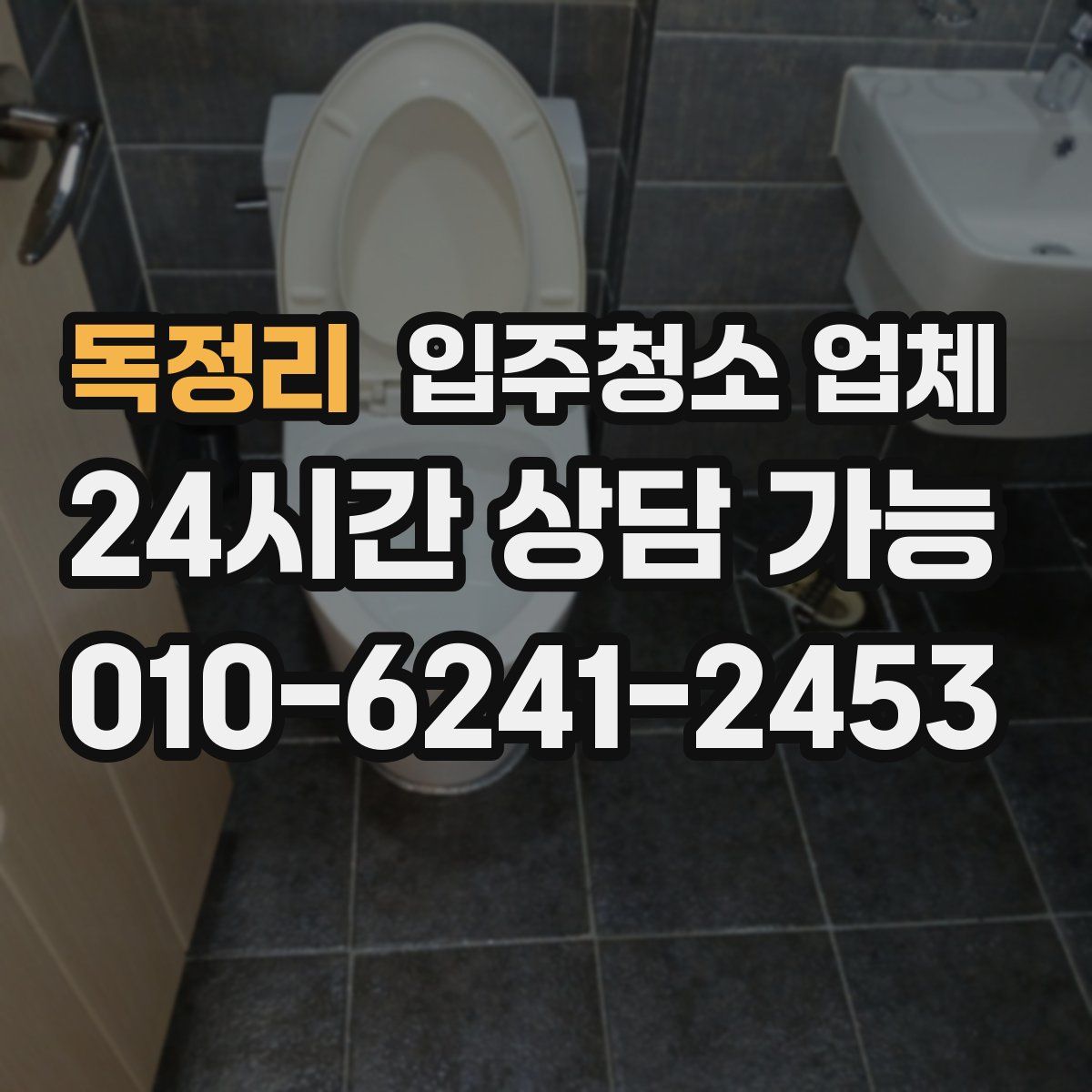 독정리 입주청소 업체