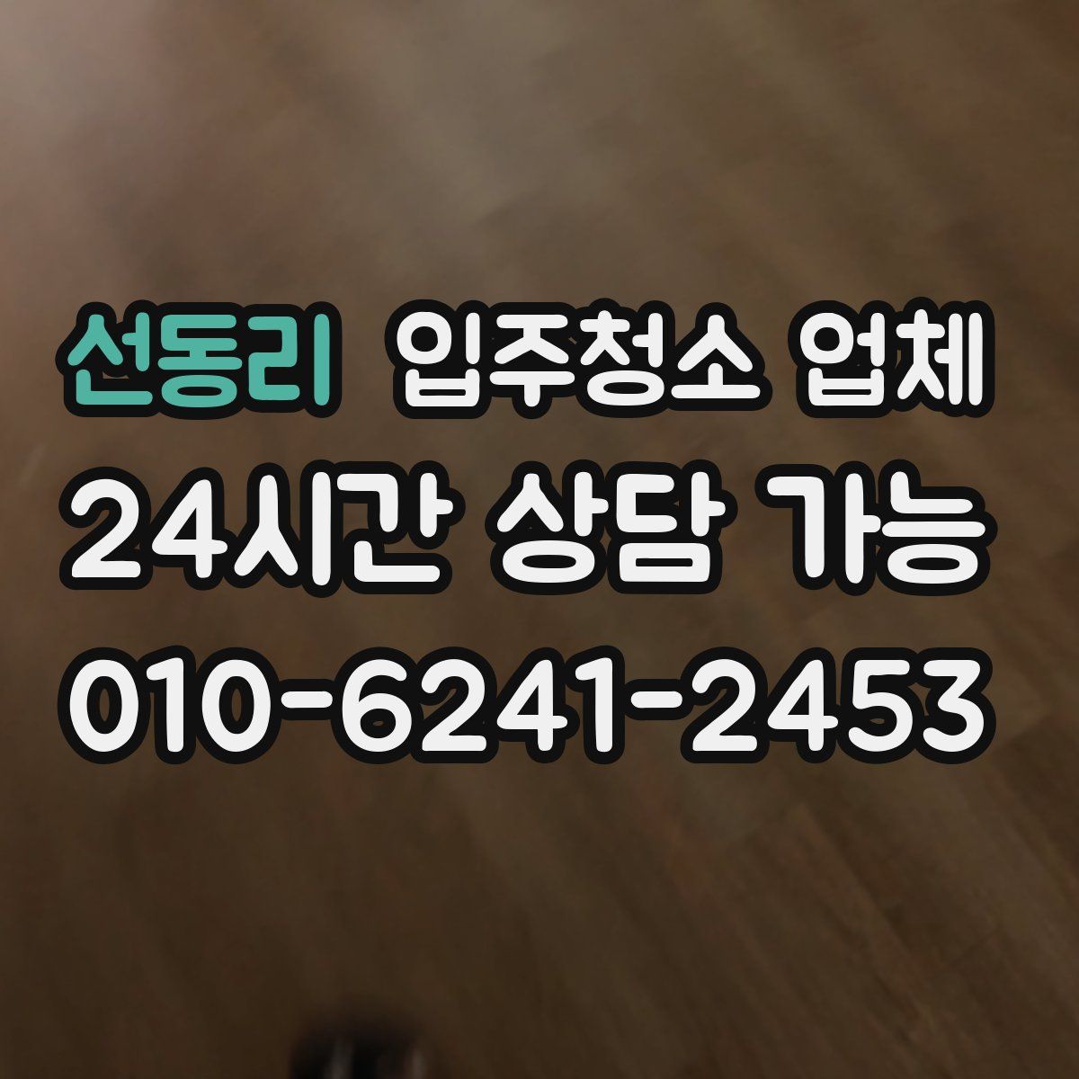 선동리 입주청소 업체