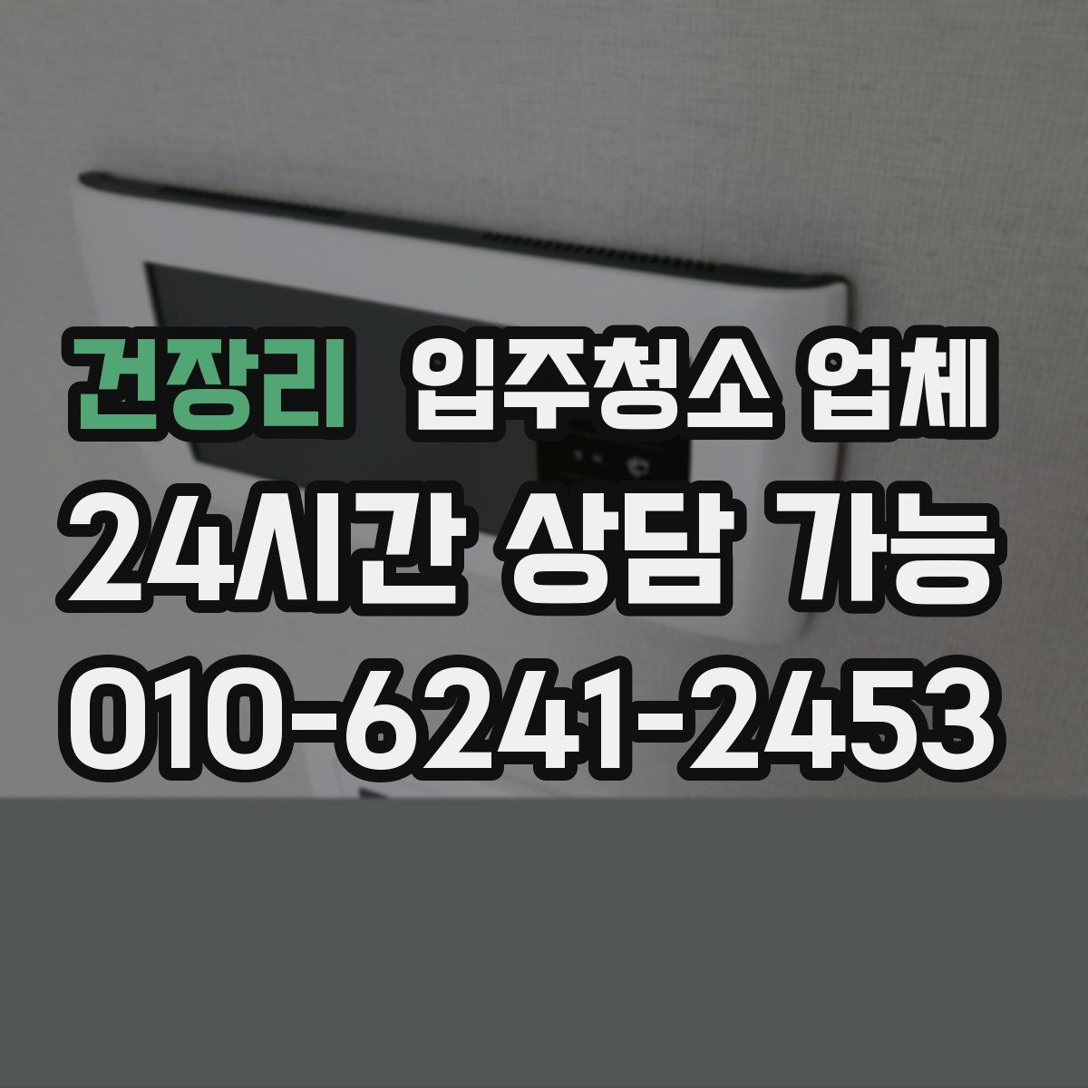 건장리 입주청소 업체