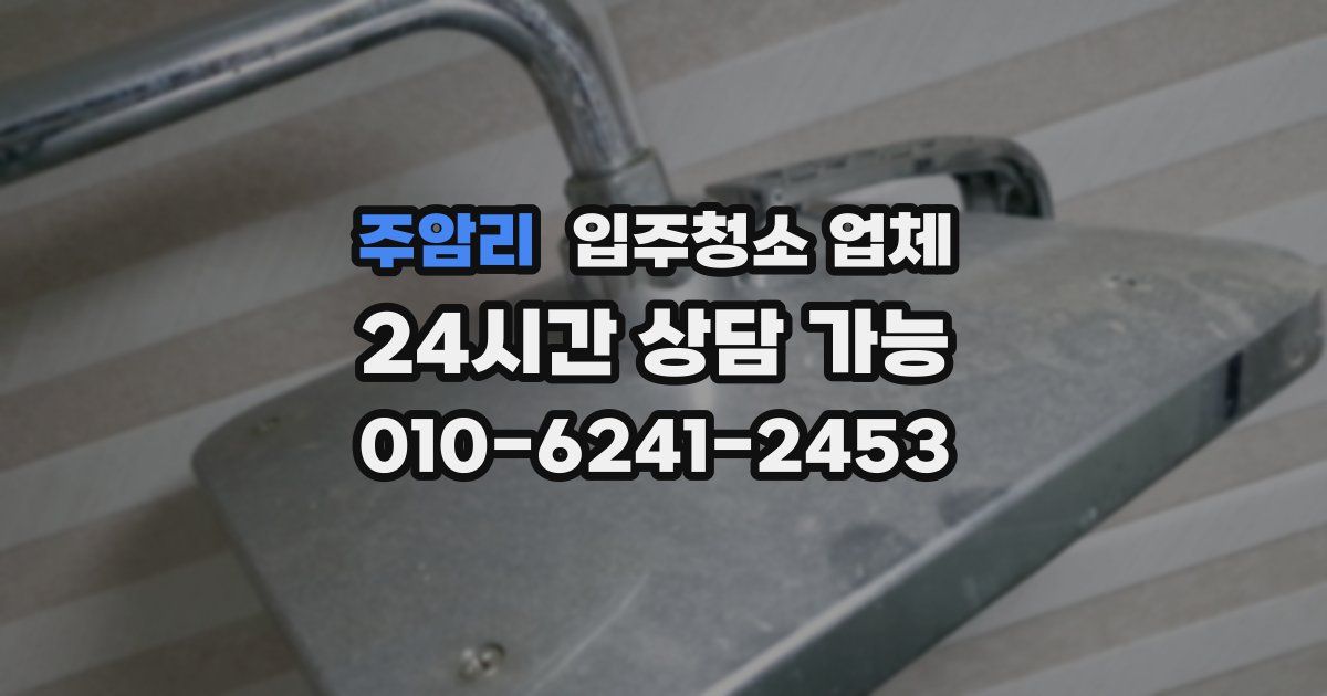 주암리 입주청소 업체