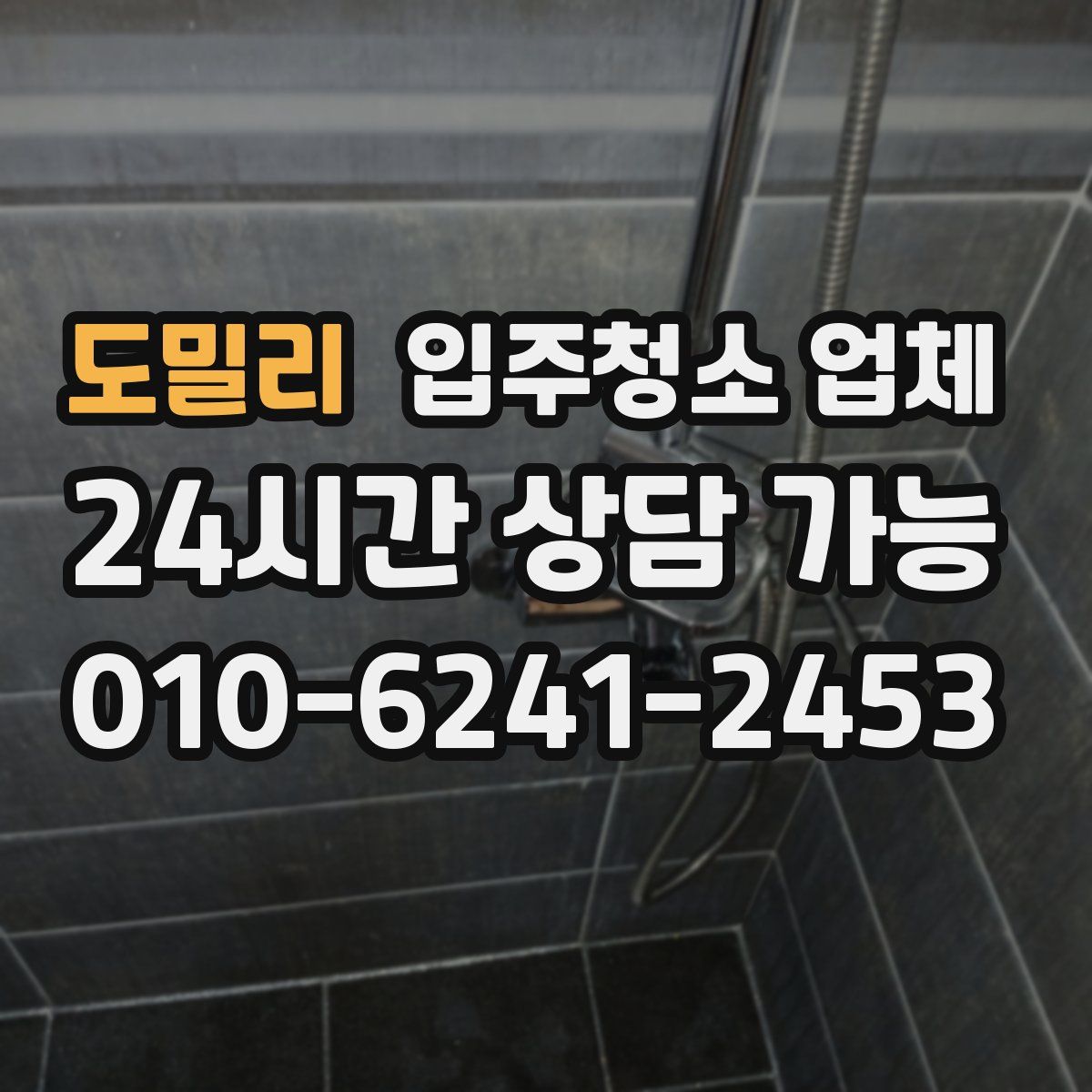 도밀리 입주청소 업체