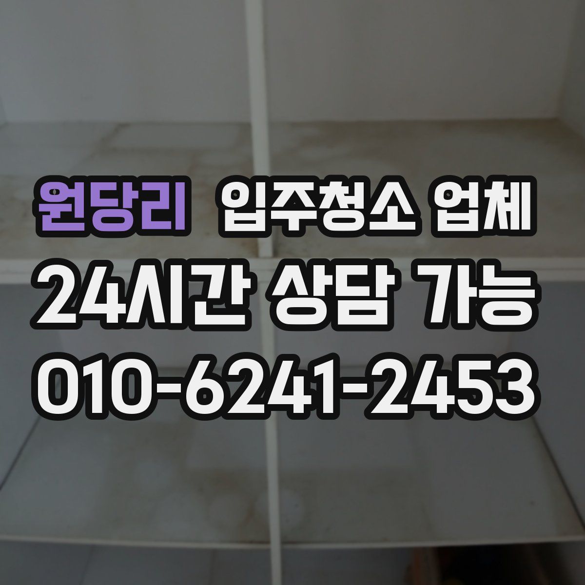 원당리 입주청소 업체