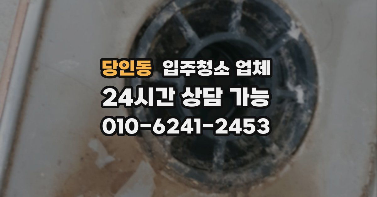 당인동 입주청소 업체