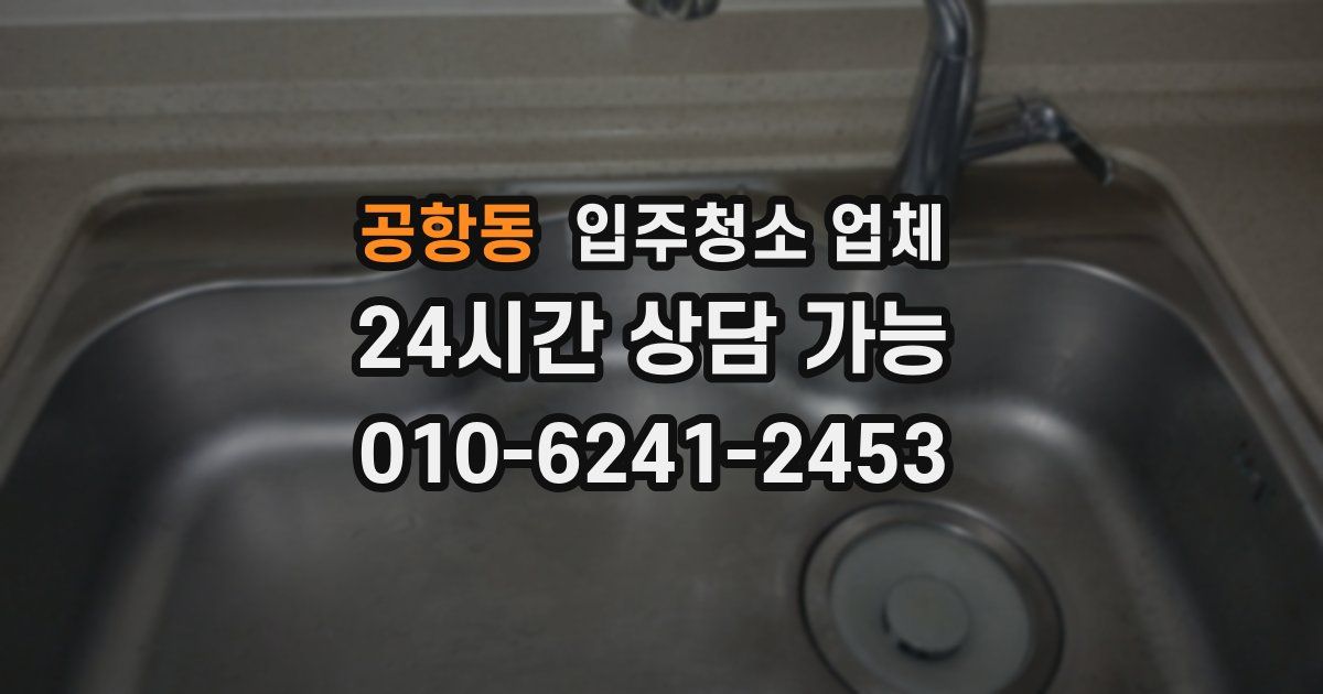 공항동 입주청소 업체