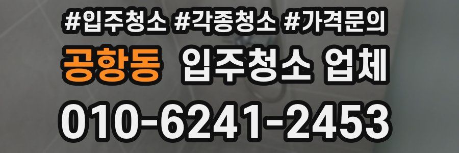 공항동 입주청소 업체