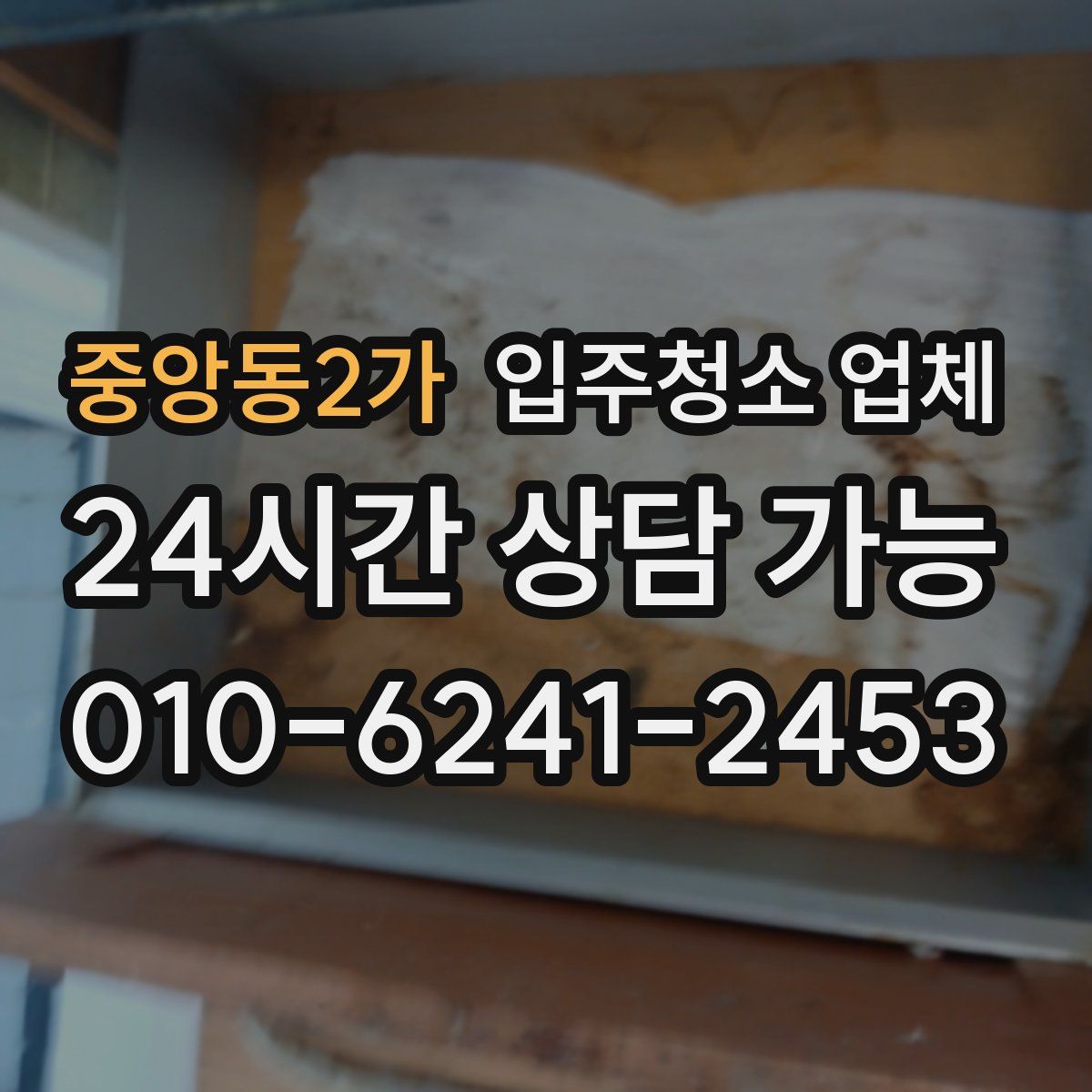 중앙동2가 입주청소 업체