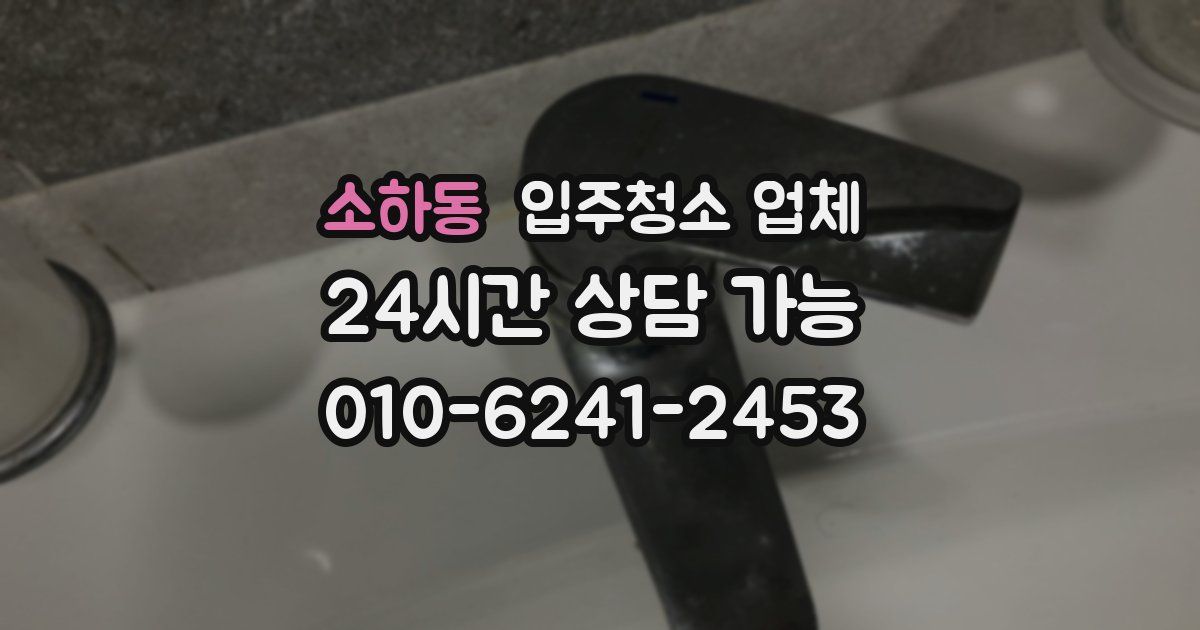 소하동 입주청소 업체