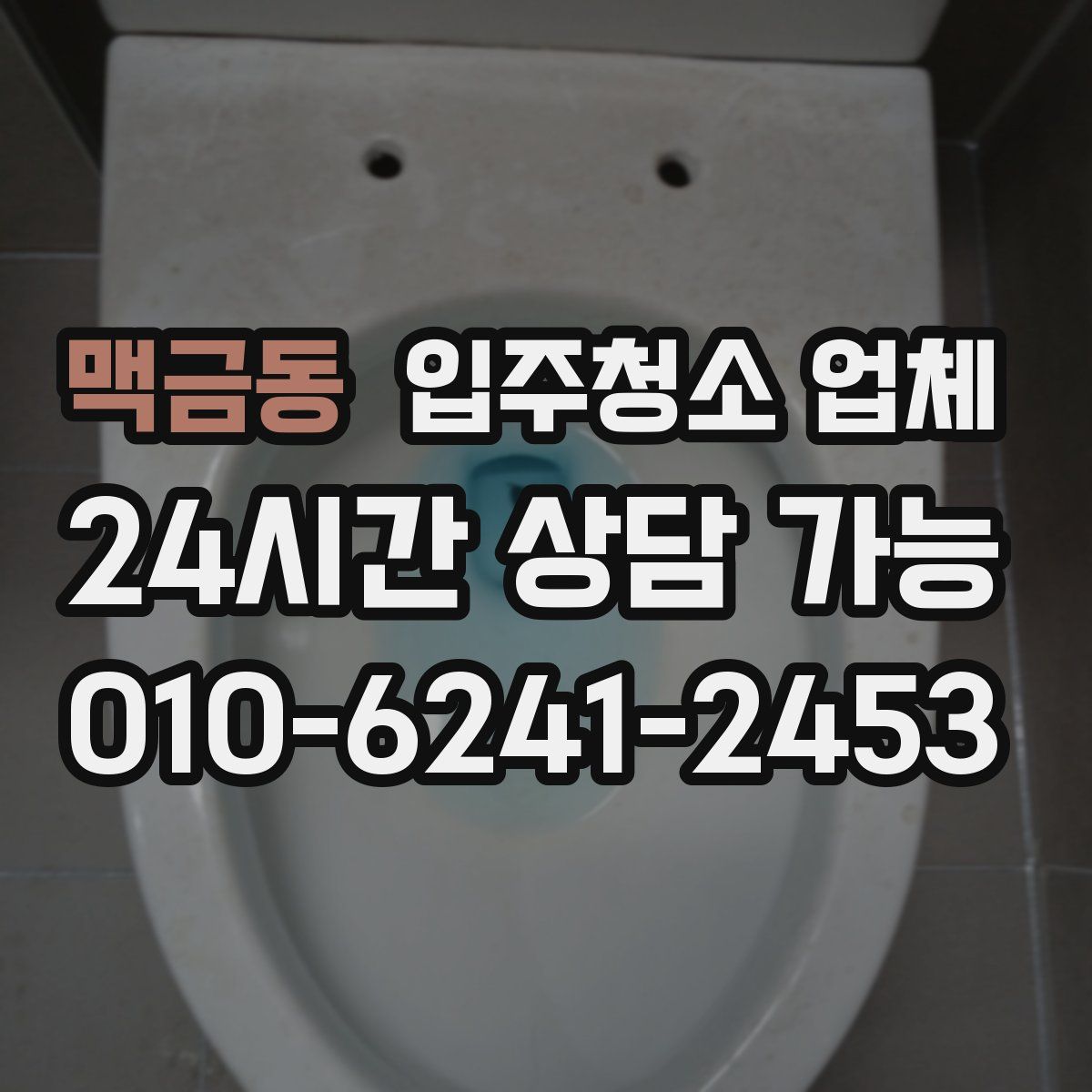 맥금동 입주청소 업체