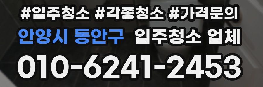 안양시 동안구 입주청소 업체