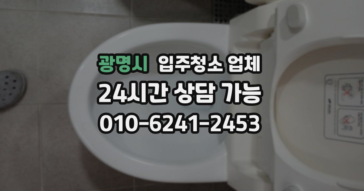 광명시 입주청소 업체