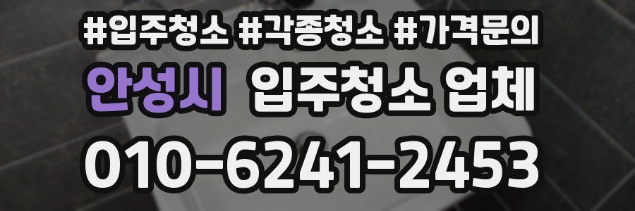 안성시 입주청소 업체