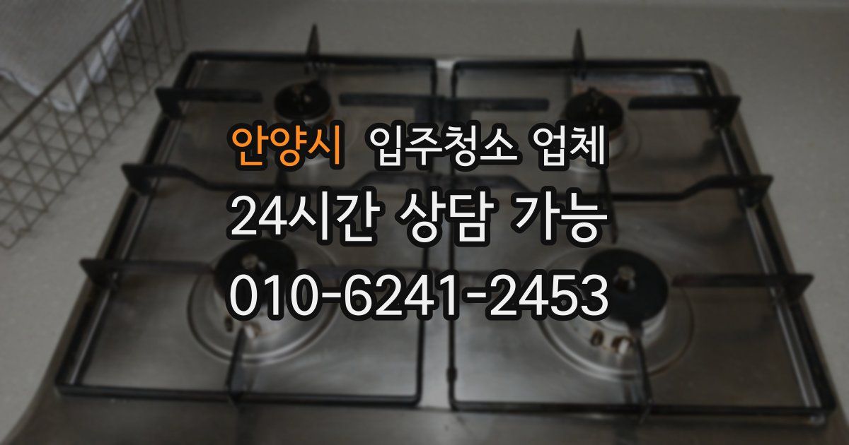 안양시 입주청소 업체