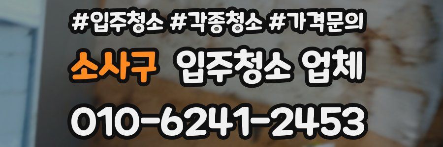 소사구 입주청소 업체