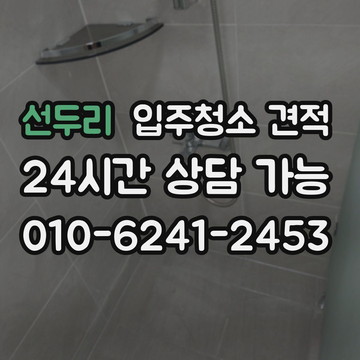 선두리 입주청소 견적