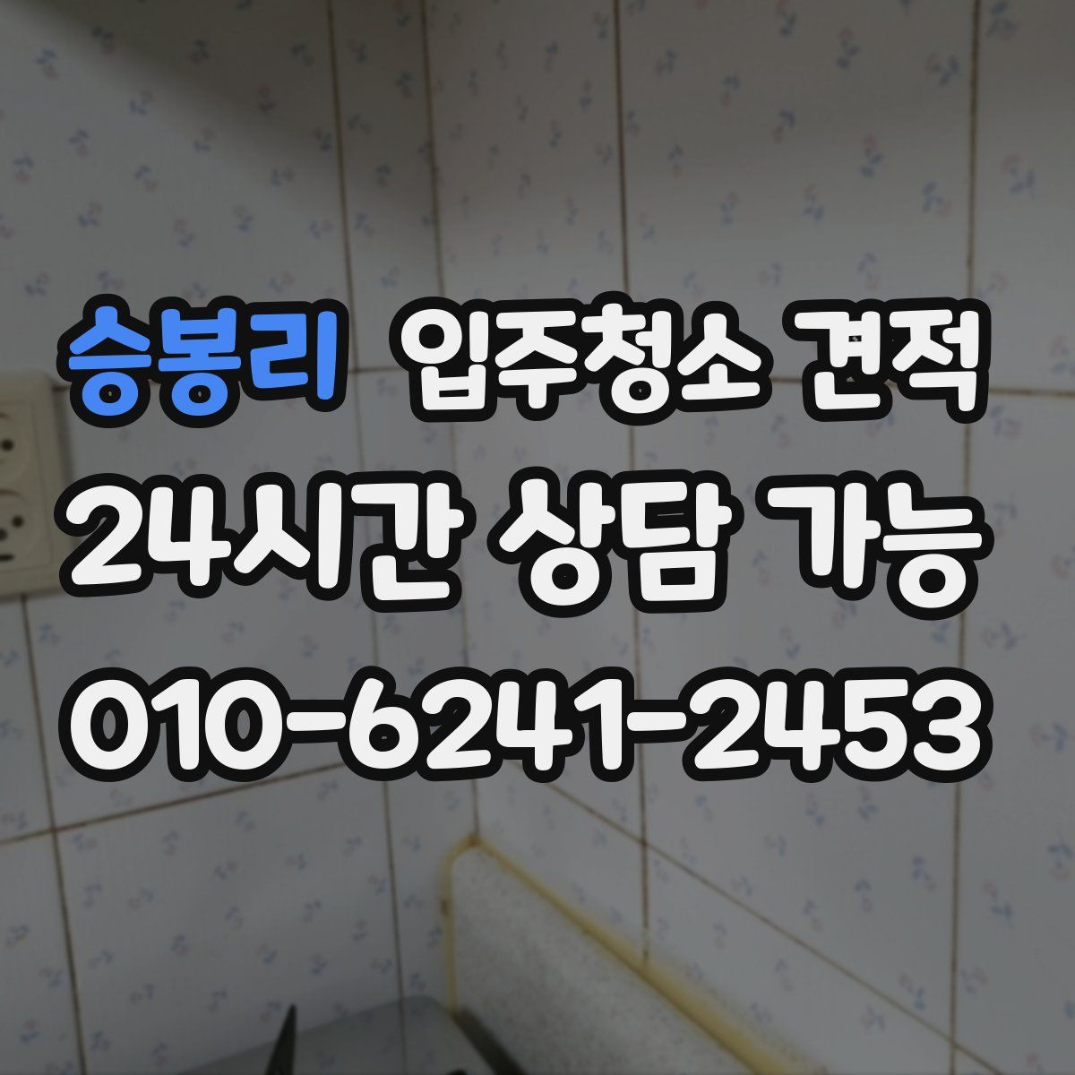 승봉리 입주청소 견적