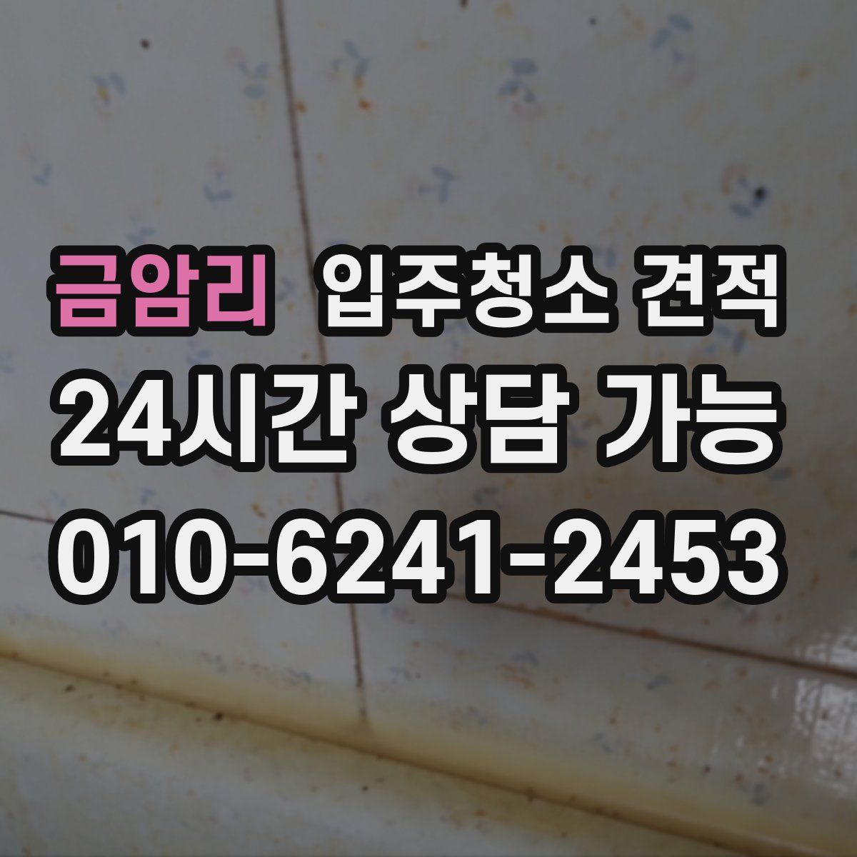 금암리 입주청소 견적