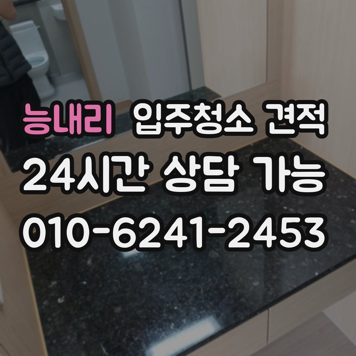 능내리 입주청소 견적