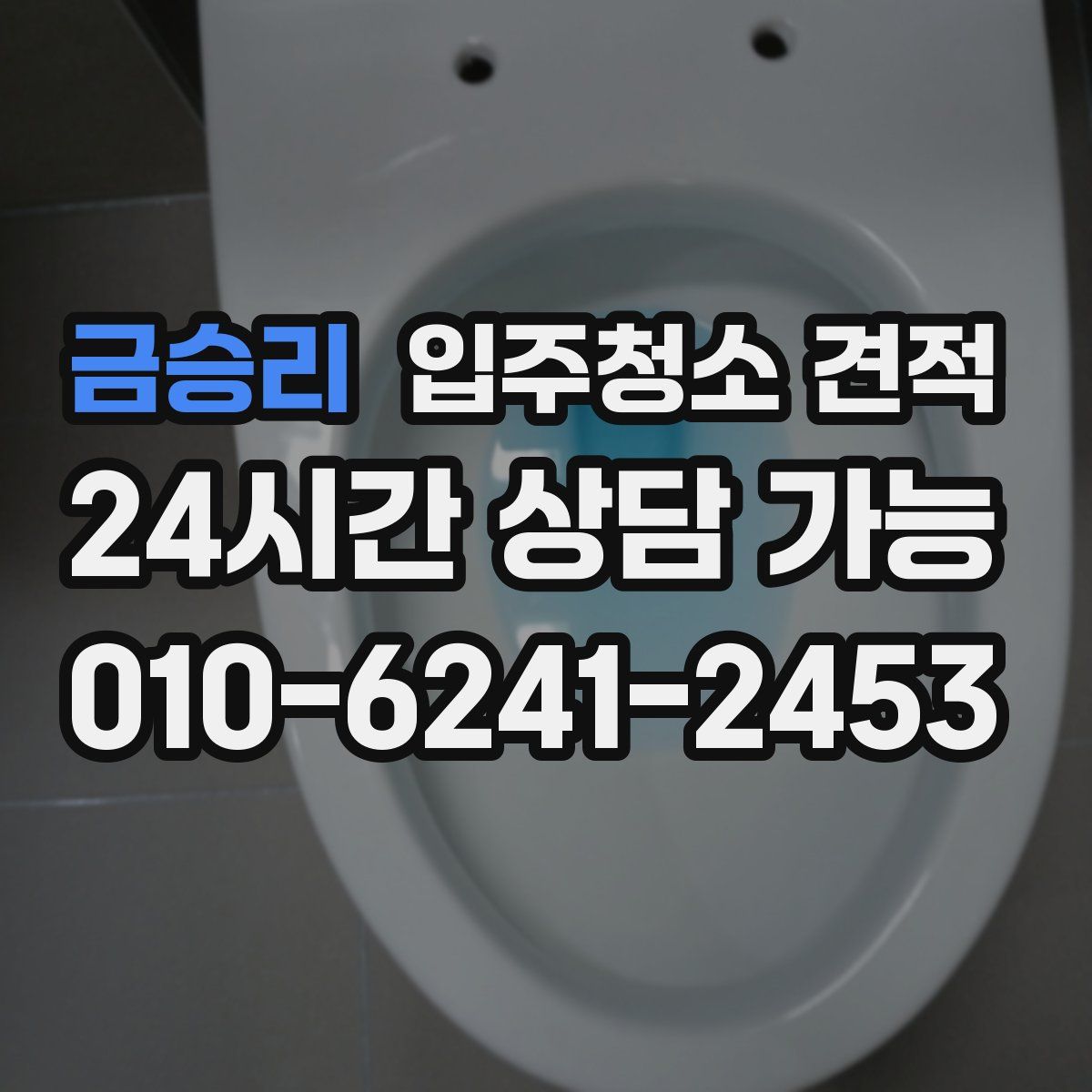 금승리 입주청소 견적