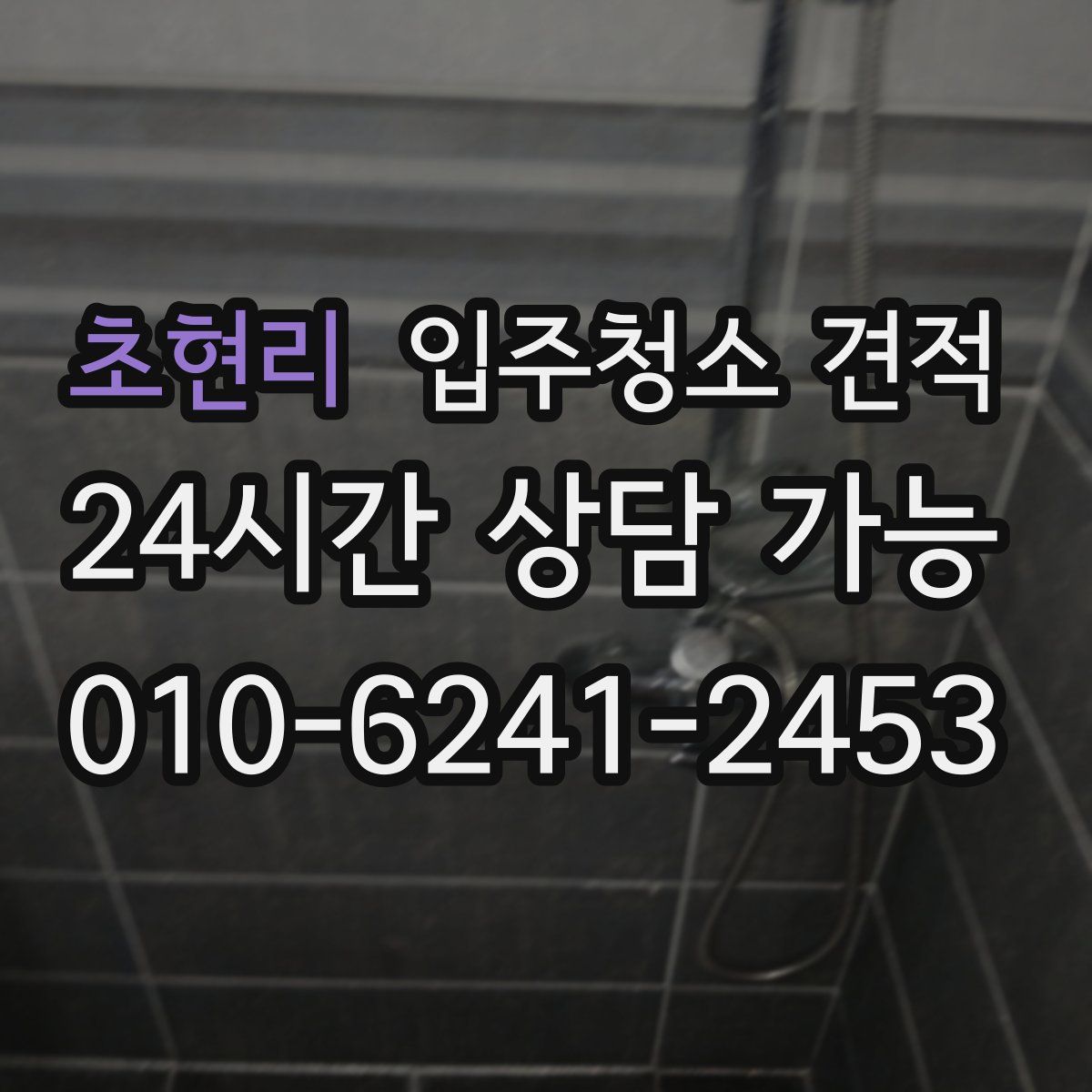 초현리 입주청소 견적