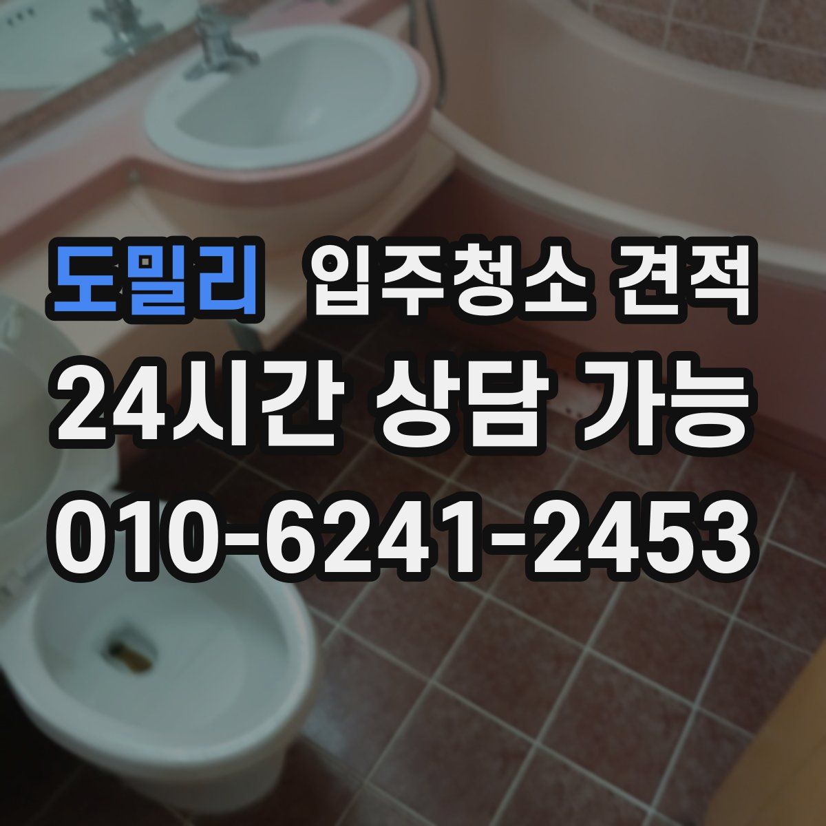 도밀리 입주청소 견적