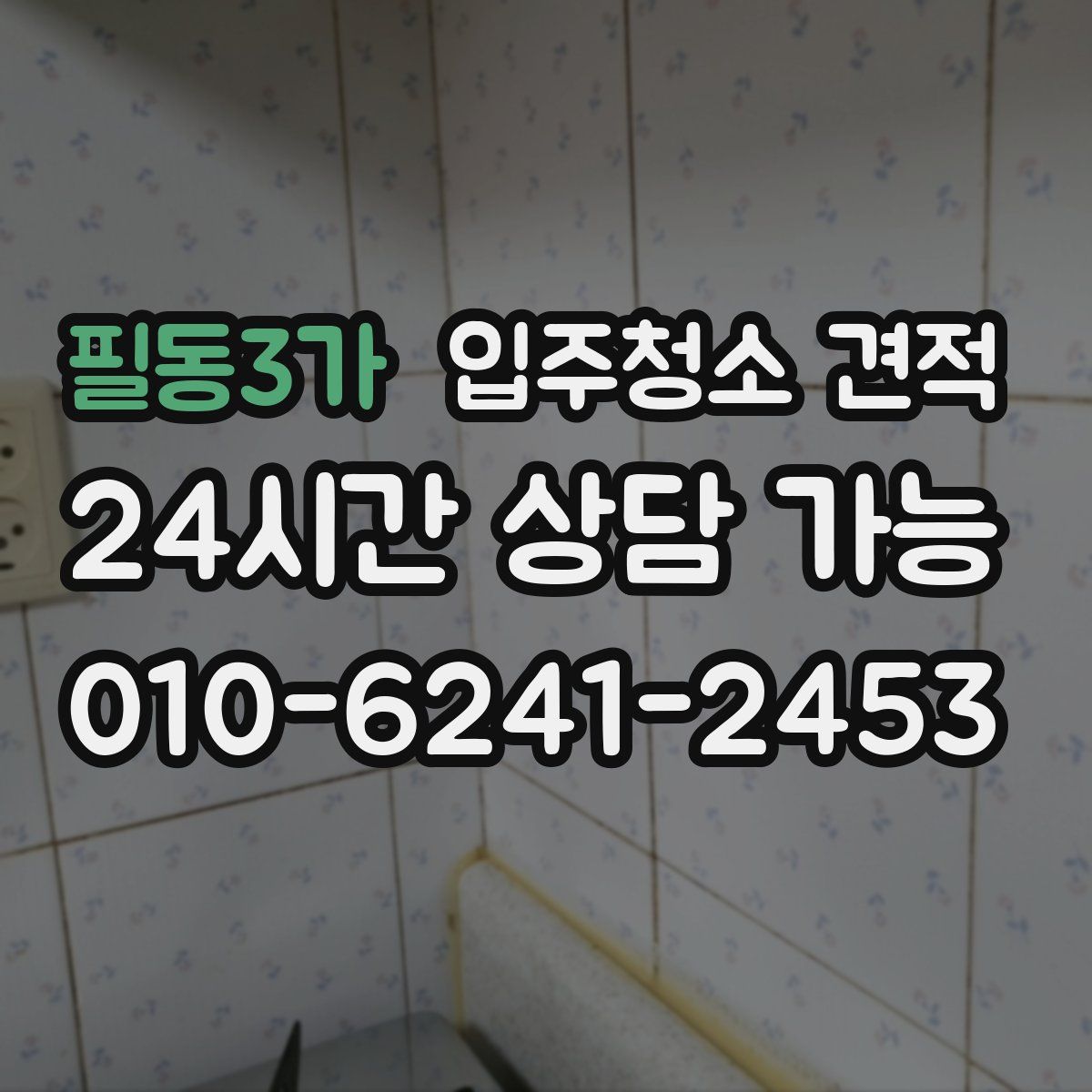 필동3가 입주청소 견적