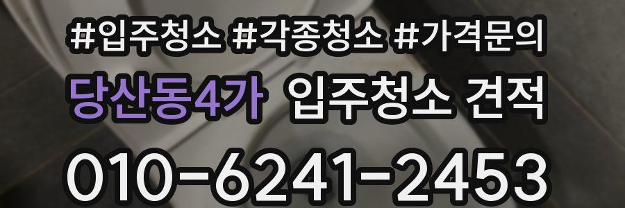 당산동4가 입주청소 견적