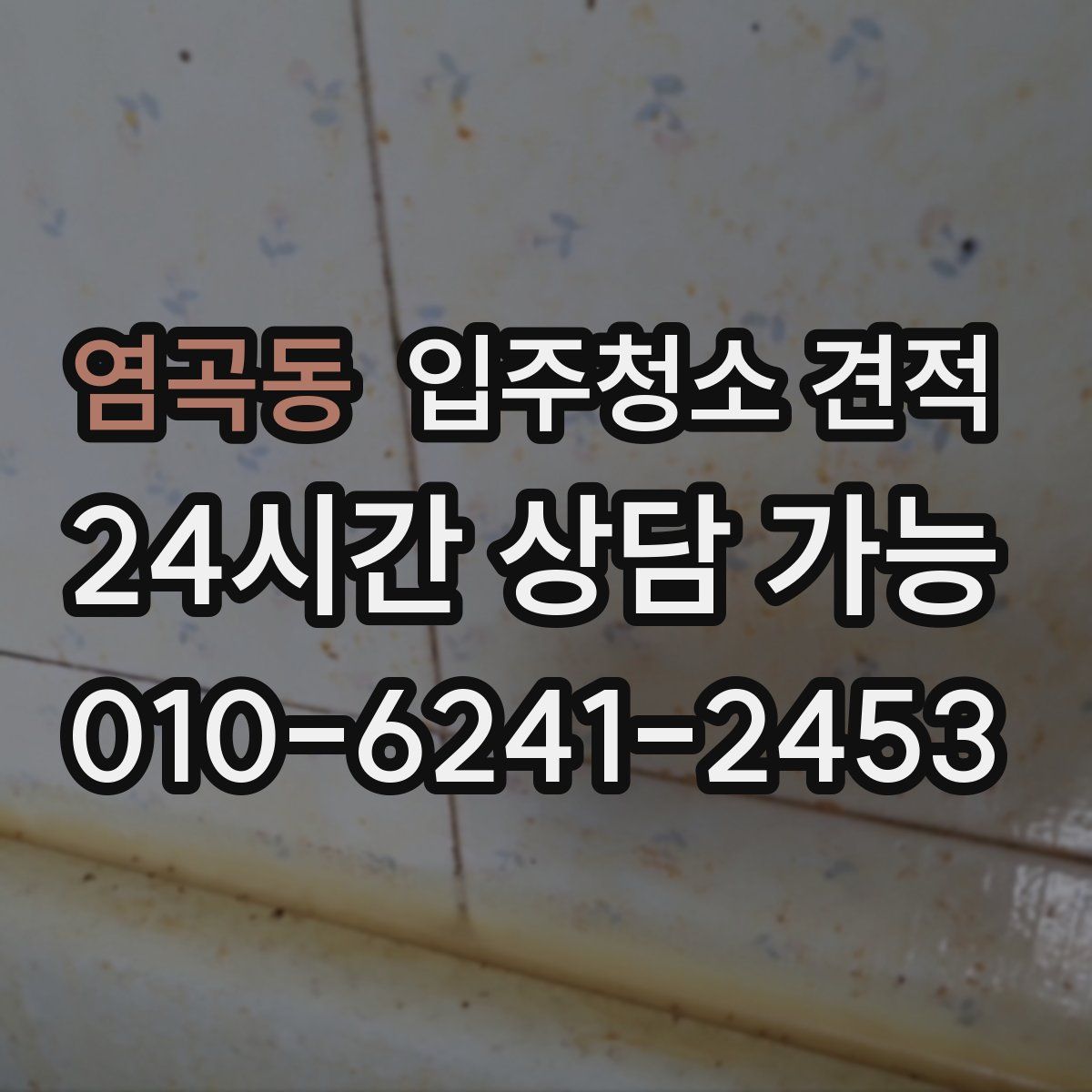 염곡동 입주청소 견적