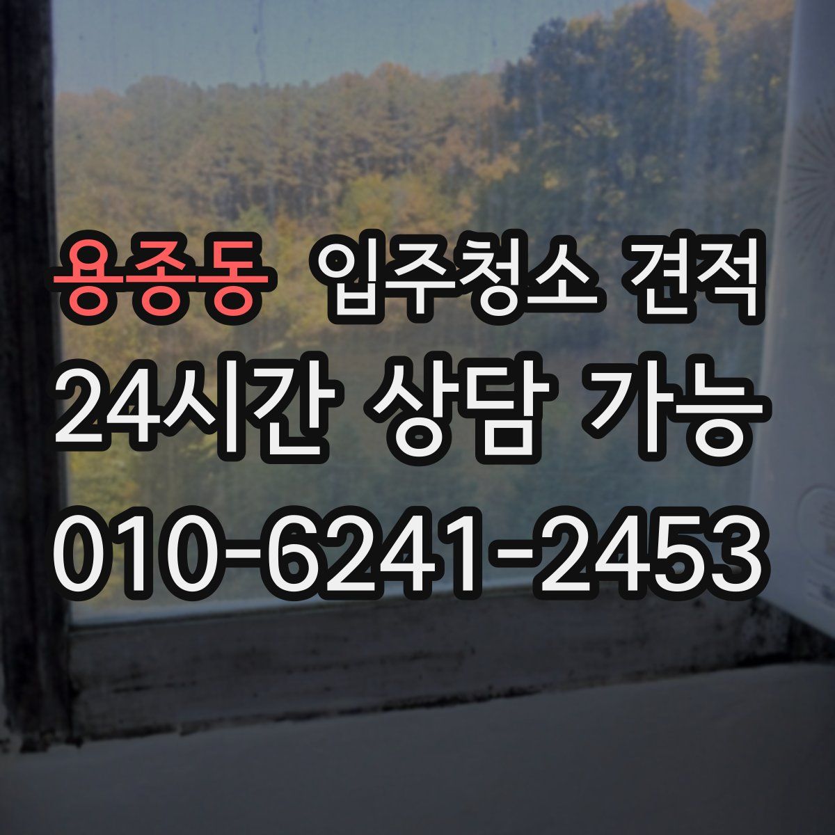 용종동 입주청소 견적