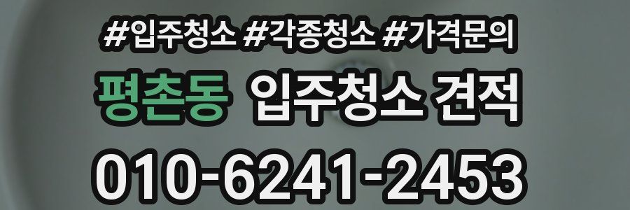 평촌동 입주청소 견적