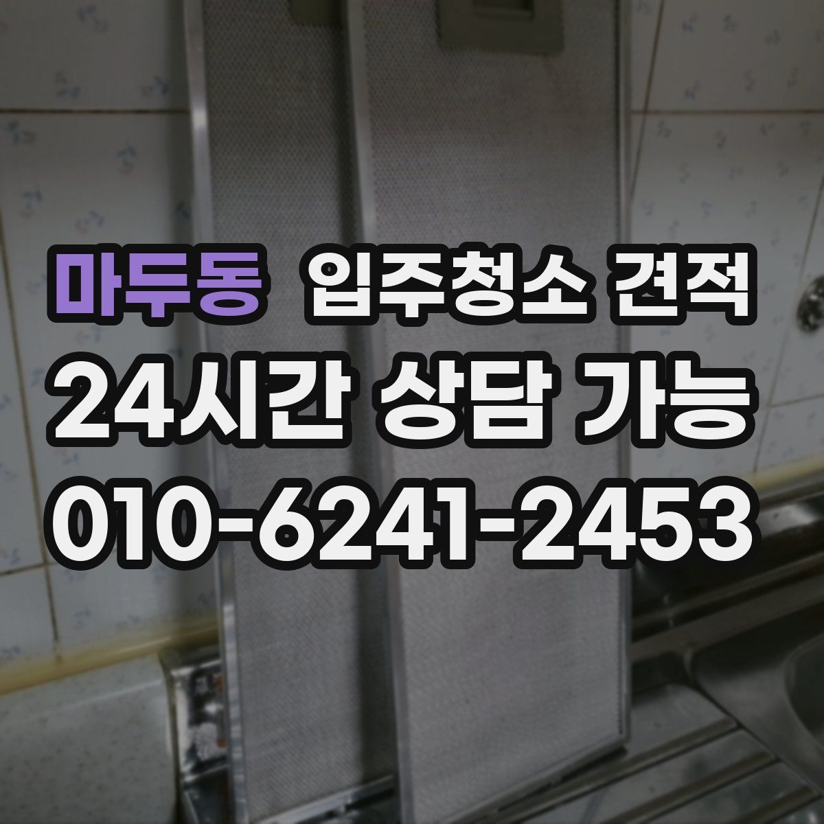 마두동 입주청소 견적