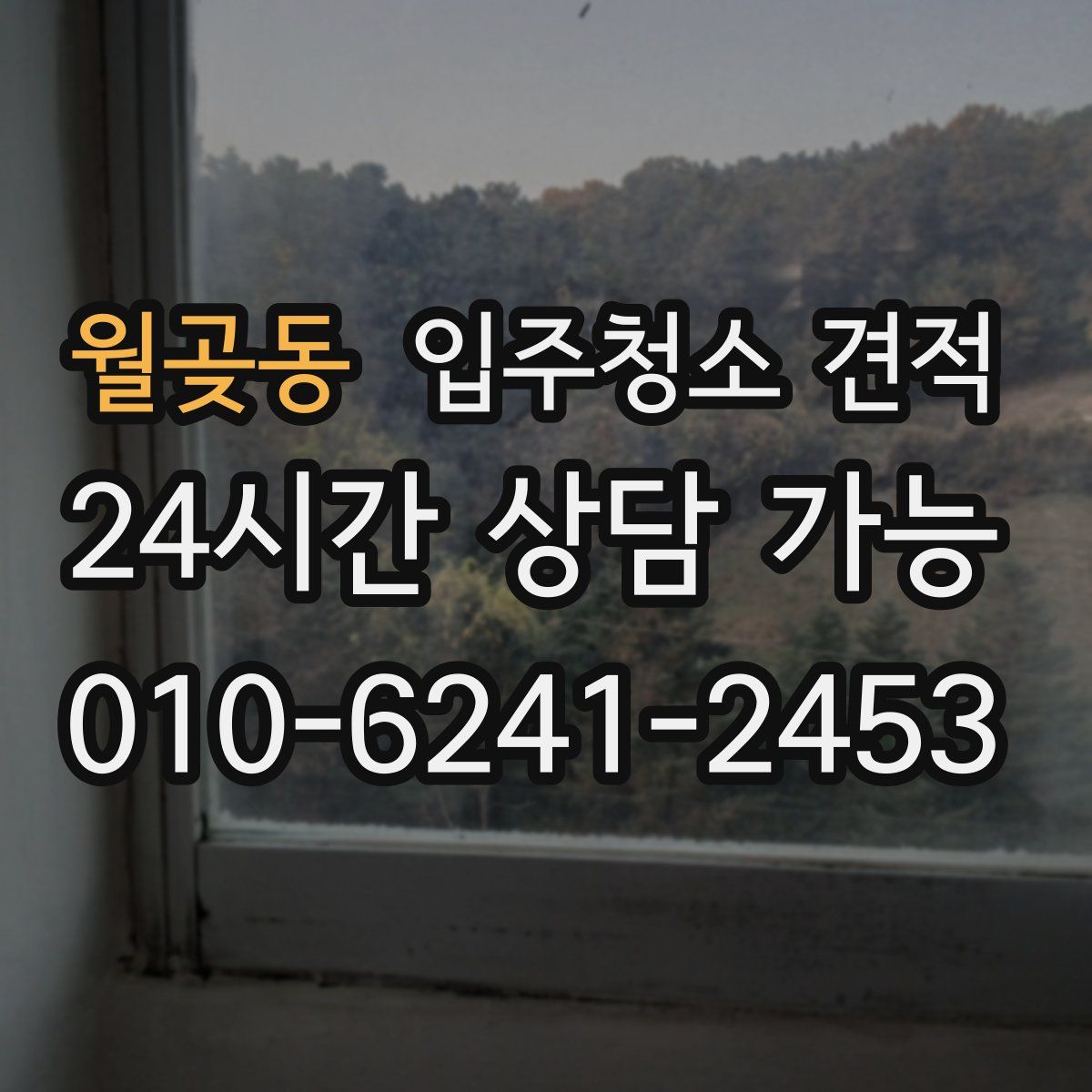 월곶동 입주청소 견적