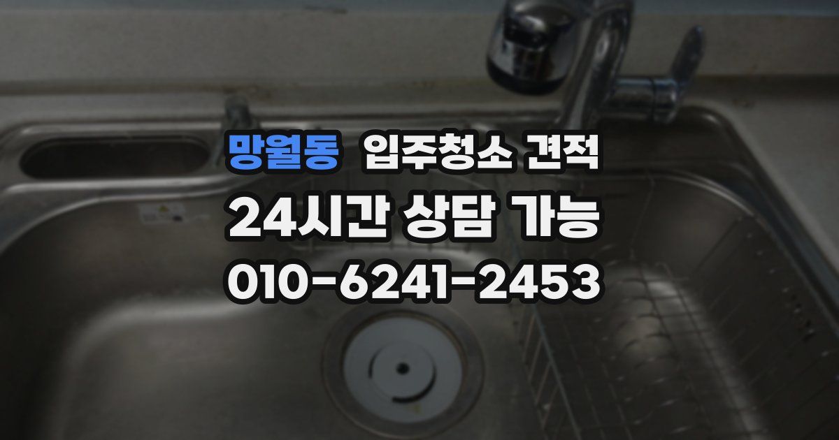 망월동 입주청소 견적