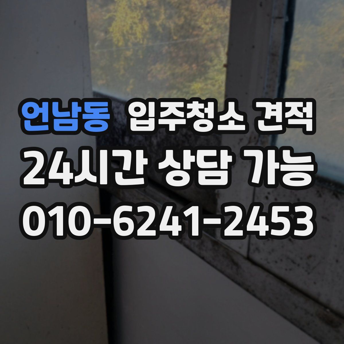 언남동 입주청소 견적