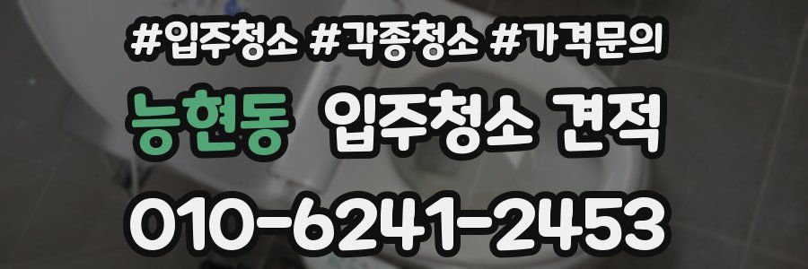 능현동 입주청소 견적