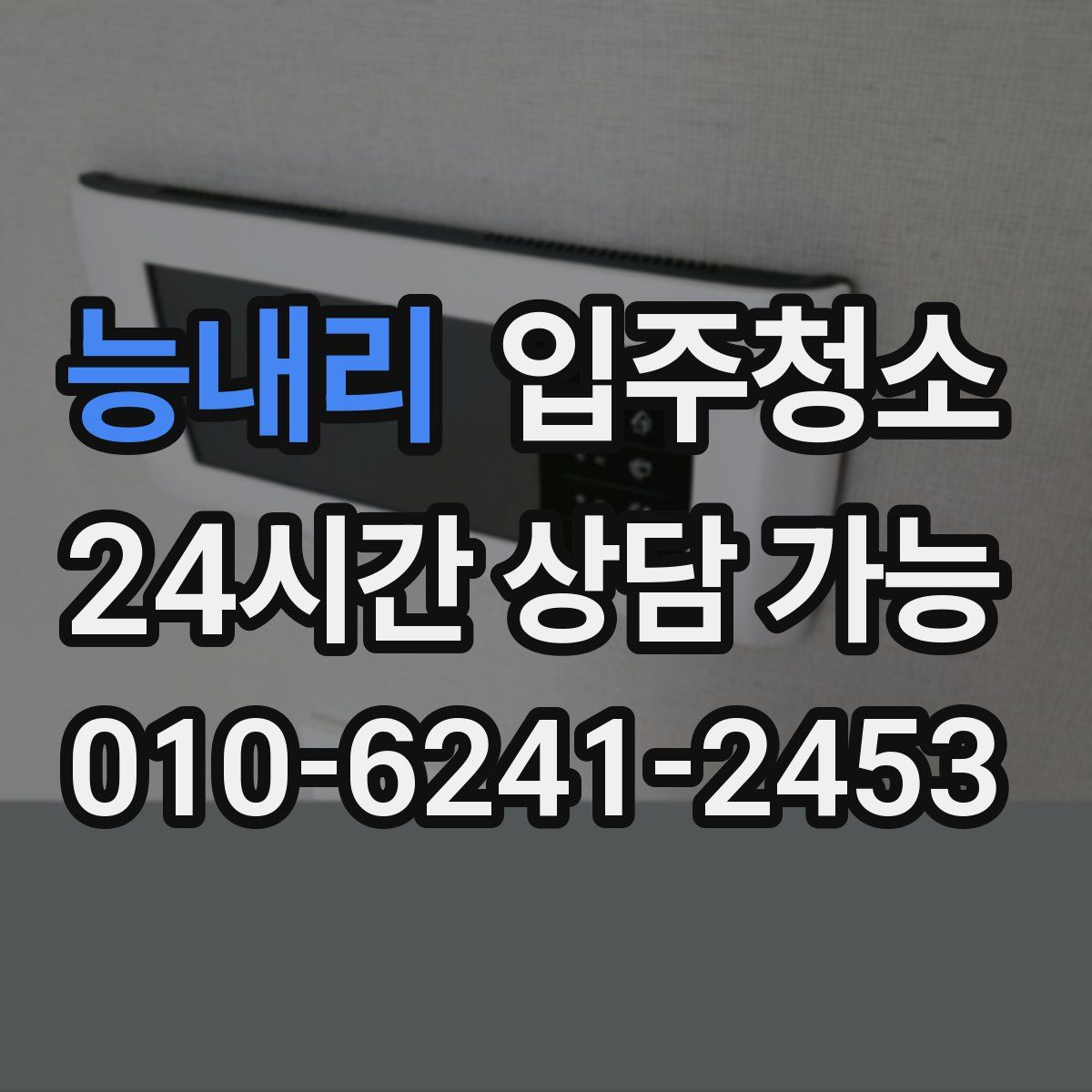 능내리 원룸청소