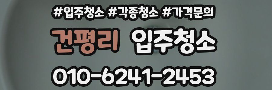 건평리 이사청소