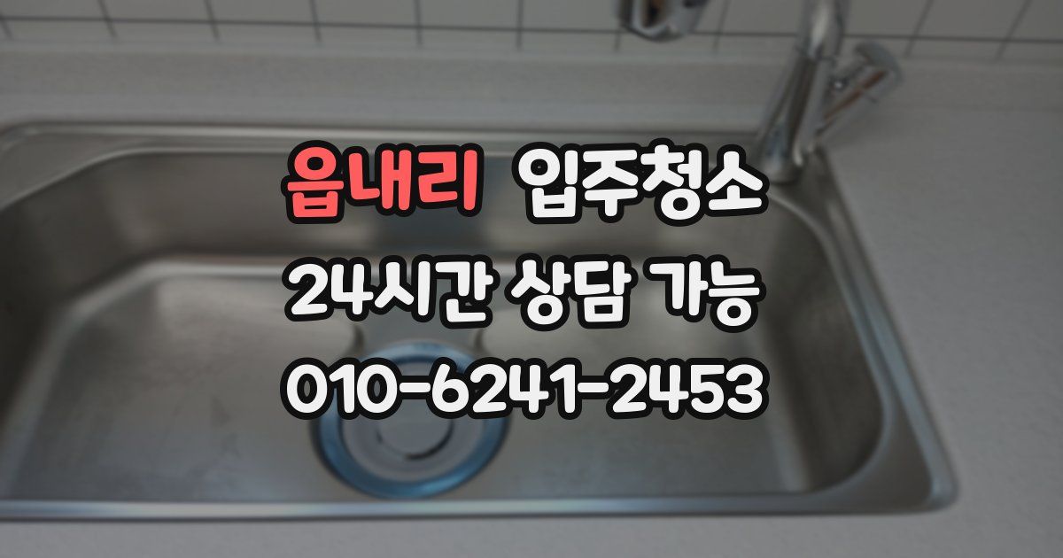 읍내리 입주청소