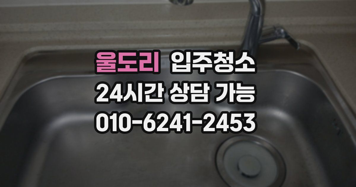 울도리 입주청소