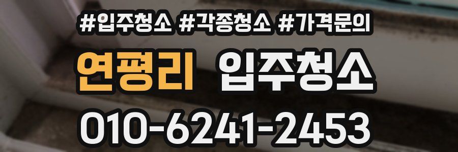 연평리 이사청소