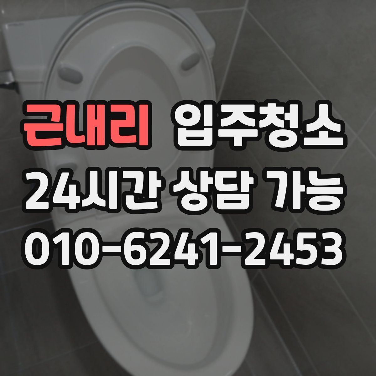 근내리 원룸청소