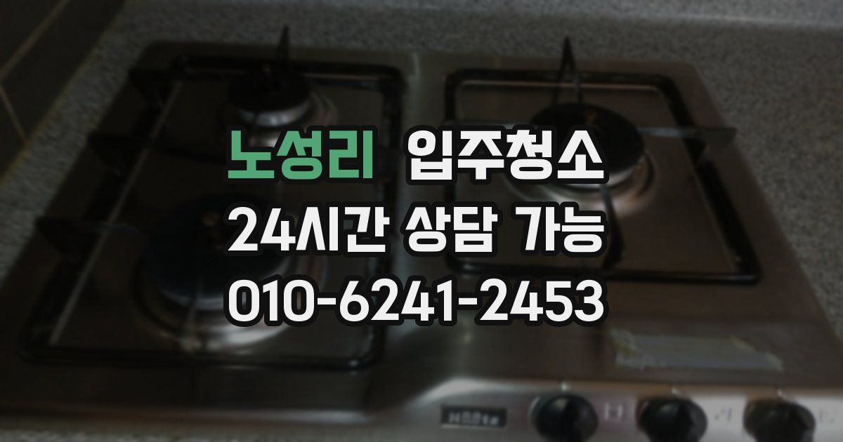 노성리 입주청소