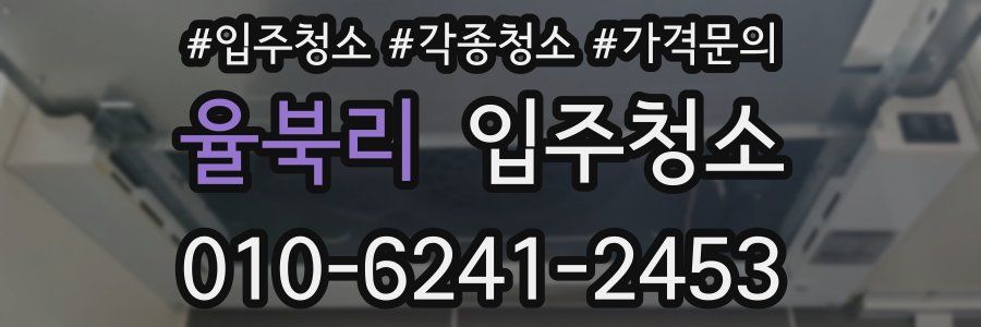 율북리 이사청소