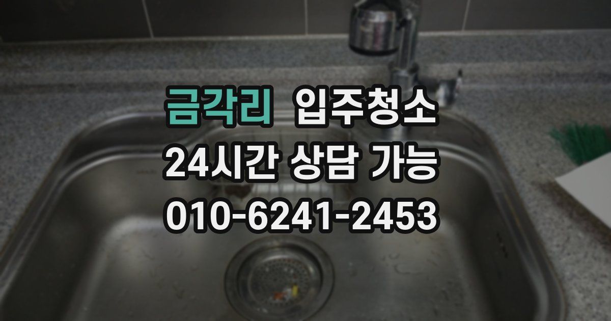 금각리 입주청소