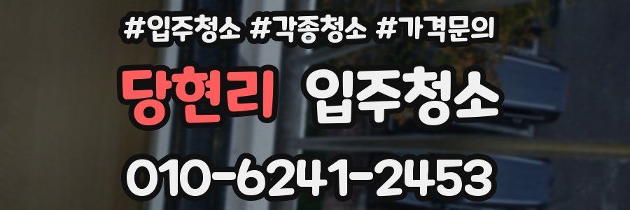 당현리 이사청소