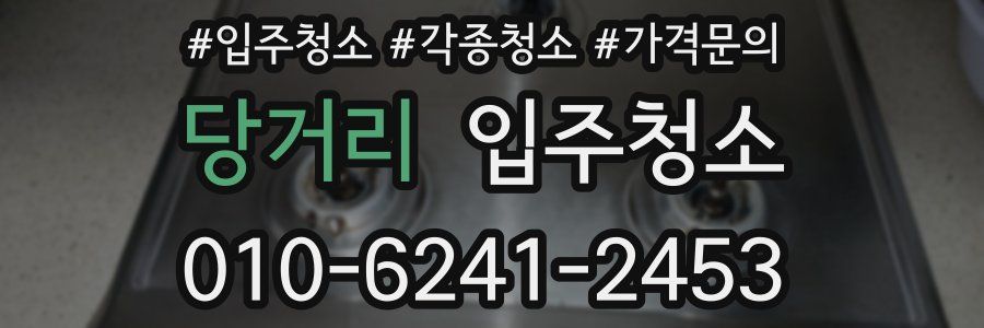 당거리 이사청소