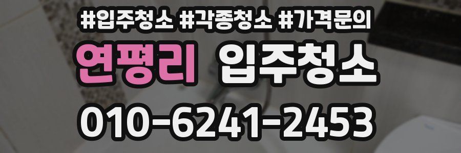 연평리 이사청소