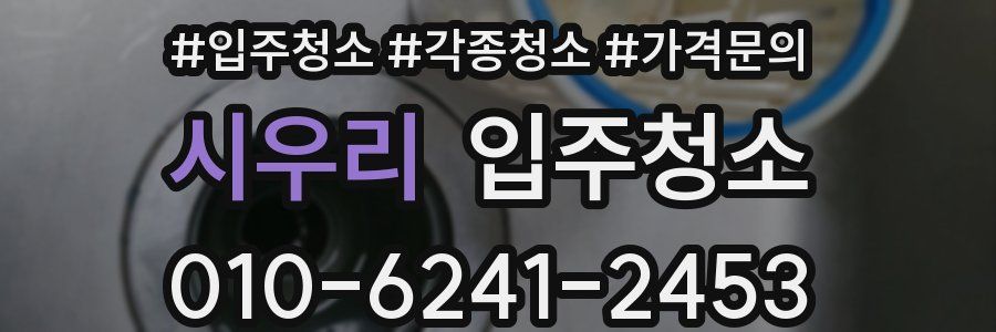 시우리 이사청소