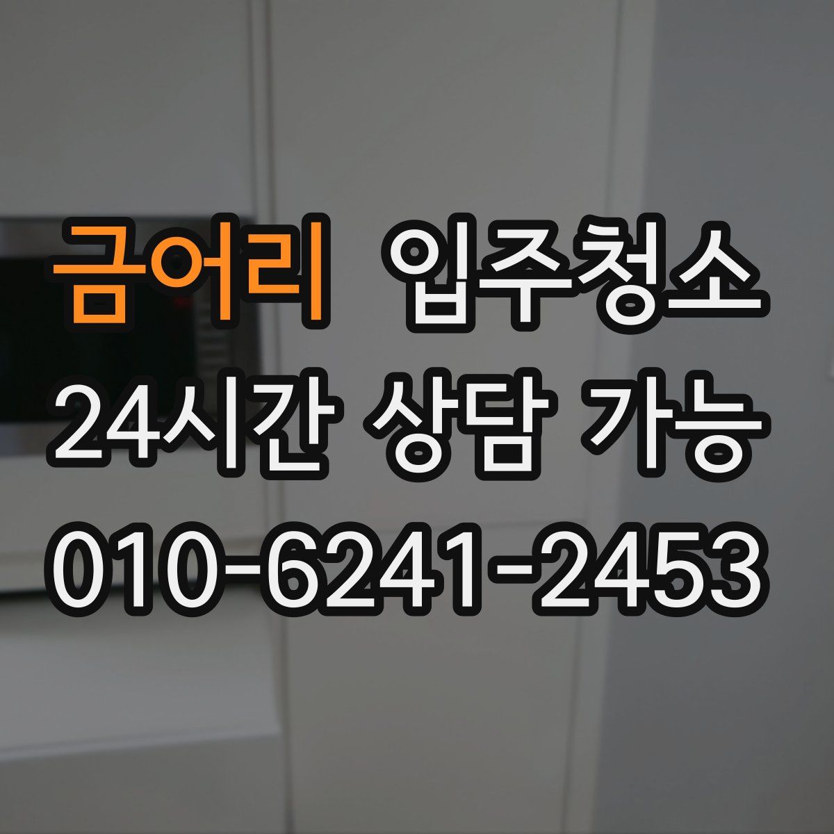 금어리 원룸청소