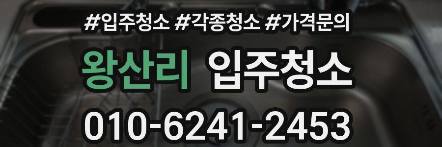 왕산리 이사청소